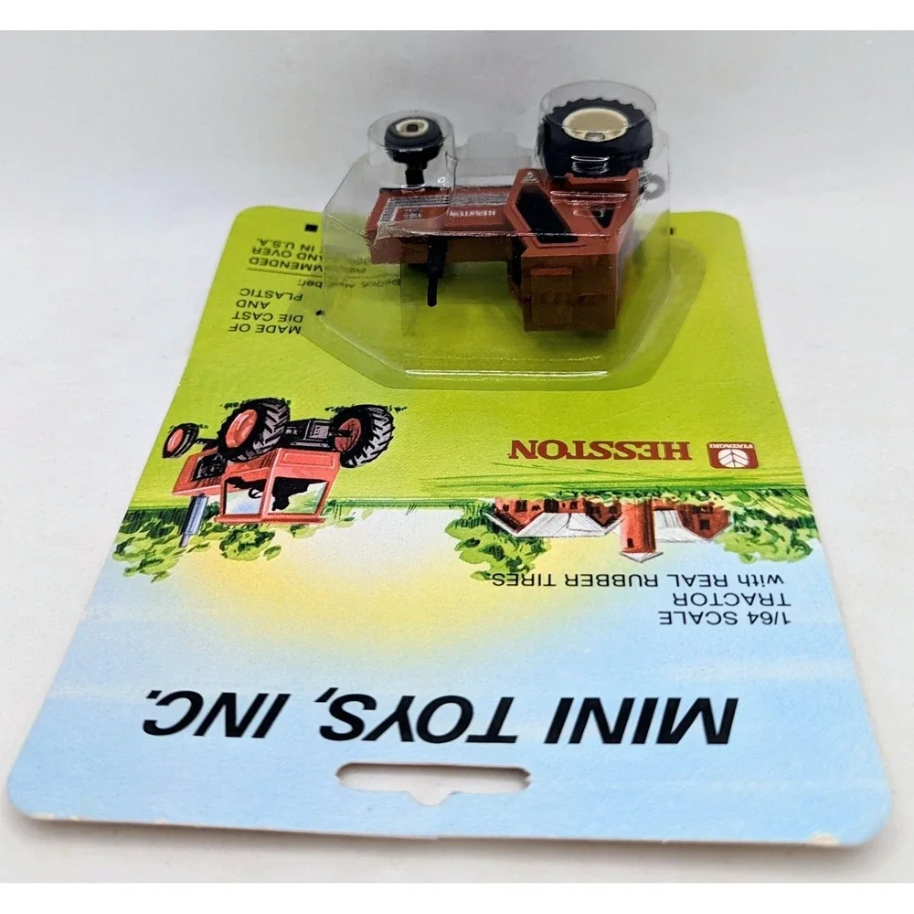 Vintage Mini Toys Hesston 1180 DT Turbo Tractor 1:64 Scale Diecast